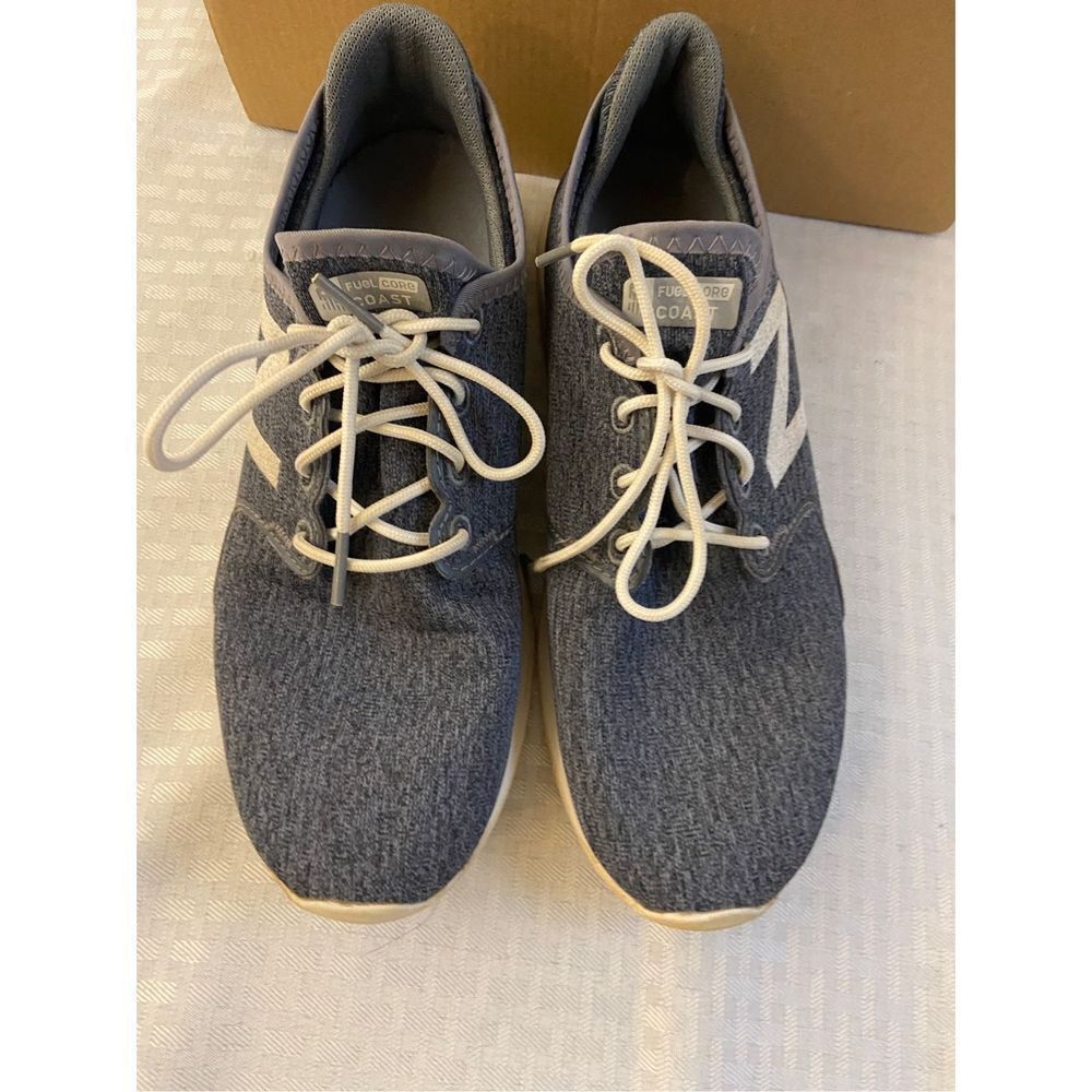 New Balance Gray Athletic Sneakers with White Accents